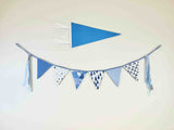 Dark Blue Flags