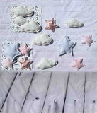 Baby Pink Stars Wall Features