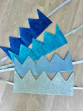 Bubba Baby Birthday Crown Blues