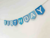 Forever Birthday Banners - Blues