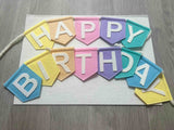 Forever Birthday Banners - Rainbow