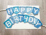 Forever Birthday Banners - Blues