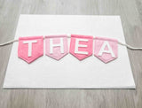 Forever Birthday Banners - Light Pinks