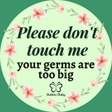 Bubba Baby Tag - Flowers