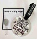 Bubba Baby Tag - Clouds