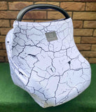 Cracked - White