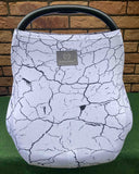 Cracked - White