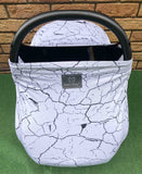 Cracked - White