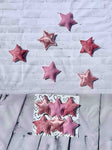 Pink Stars Wall Features