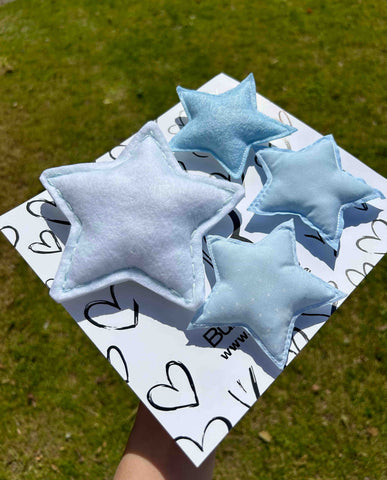 Baby Blue Stars Wall Features