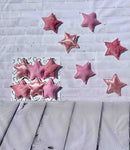 Pink Stars Wall Features