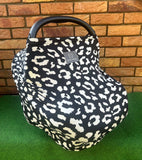 Black and White Leopard