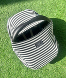 Shiny Darker Grey Stripes