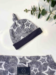 Vintage Grey Stars/Charcoal Hat