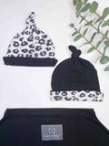 Snow Leopard / Black out Hat